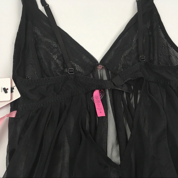 Betsey Johnson NWT Lace Babydoll Nightie - Picture 7 of 8